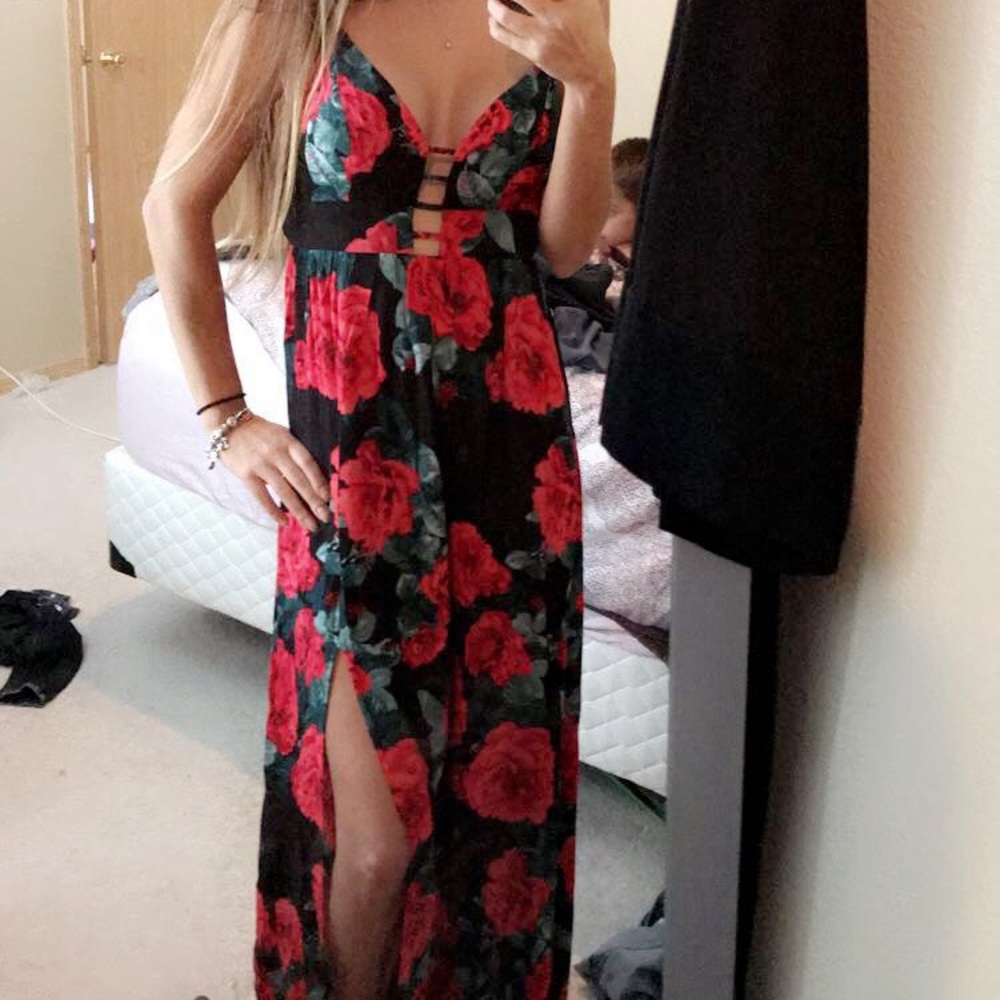 RedDress Boutique Floral Maxi